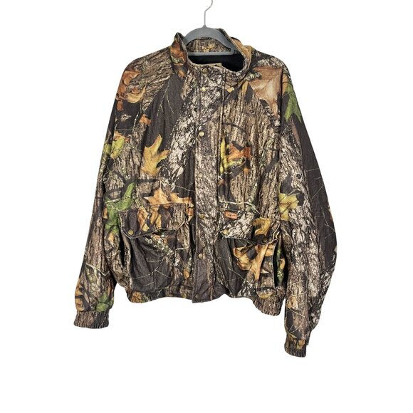 Vintage Woolrich Hunting Camo Jacket XL Realtree Hardwoods 80s Outdoors - Picture 1 of 13